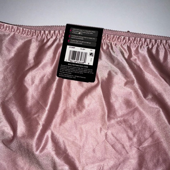 Bali Double Support Brief NWT Studio Pink Size 10 - Picture 9 of 15